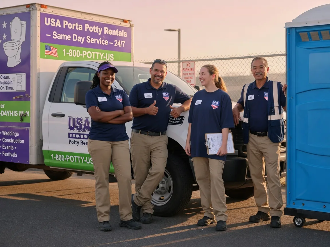 Porta Potty Rental company in Santaquin, UT